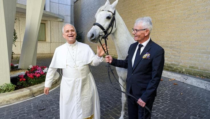I cavalli del Papa: dal Messico e dalla Polonia pensando alle cavalcate in Perù