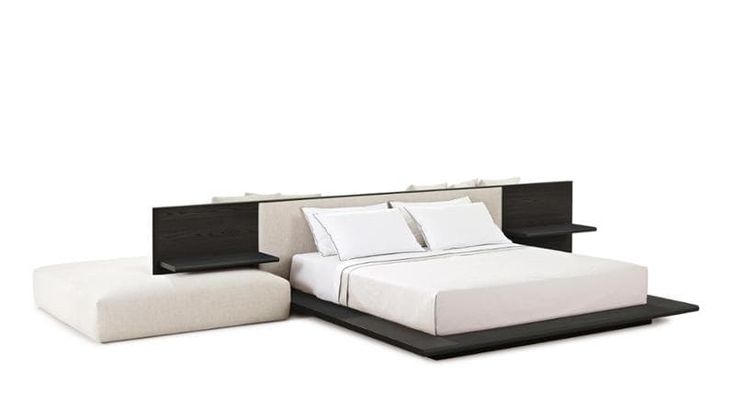 Il letto Lanai di Yabu Pushelberg per Poliform