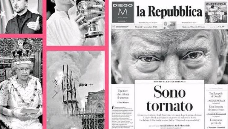 Le prime pagine di Repubblica dal 2016 al 2025: missione salvezza