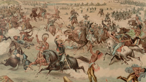 Salvi i discendenti dei mustang con cui i Sioux travolsero Custer a Little Bighorn