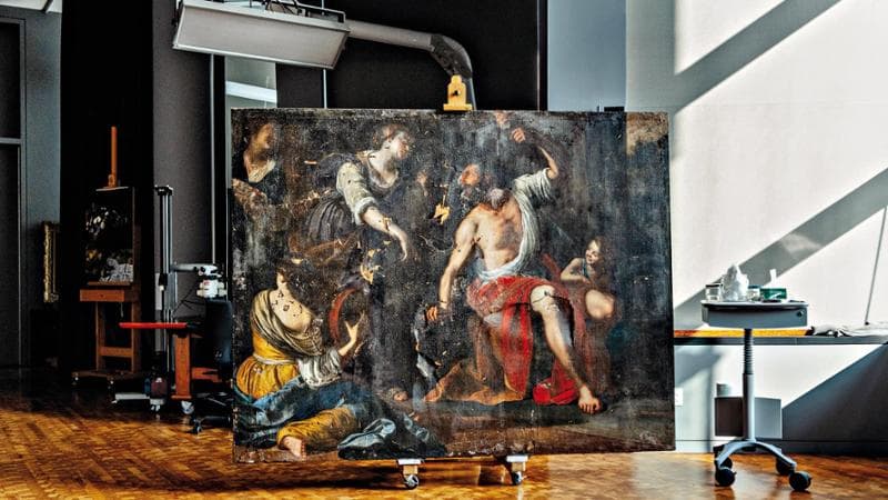 Artemisia Gentileschi e il capolavoro salvato da uno scenario di guerra 