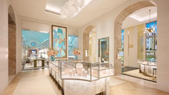 La boutique Tiffany &amp; Co. di Milano è la più bella del mondo  