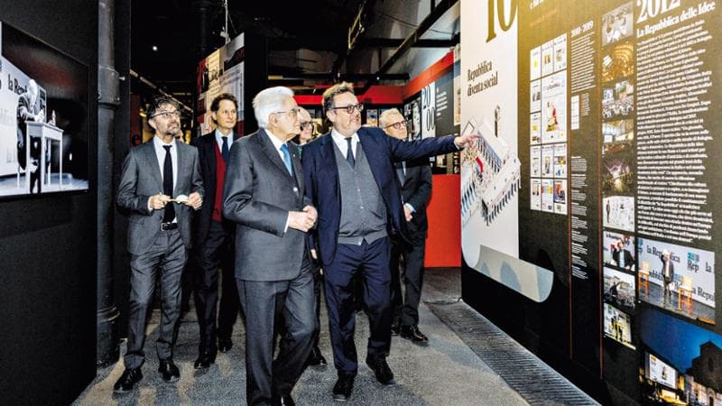 Mattarella a Repubblica: “I vostri 50 anni un bellissimo percorso”
