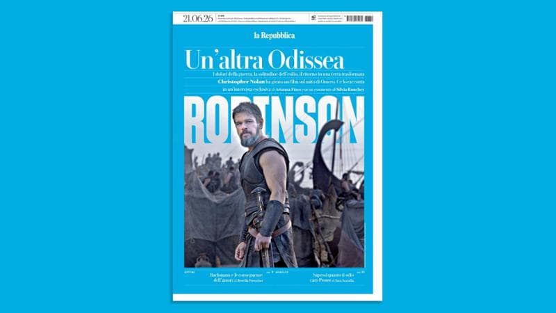 Omero versione kolossal: Nolan racconta la sua Odissea in esclusiva sul nuovo Robinson