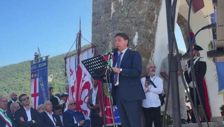 Sant'Anna di Stazzema, Conte: "Questo è il tempo dei costruttori di speranza"