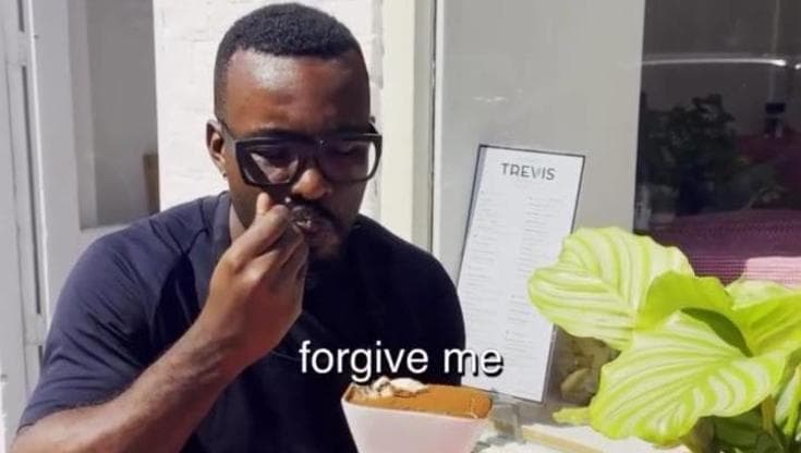 Il tiramisù vegano dell'ex Masterchef Franco Agyekum: "Scusa nonna, ma l'ho fatto"