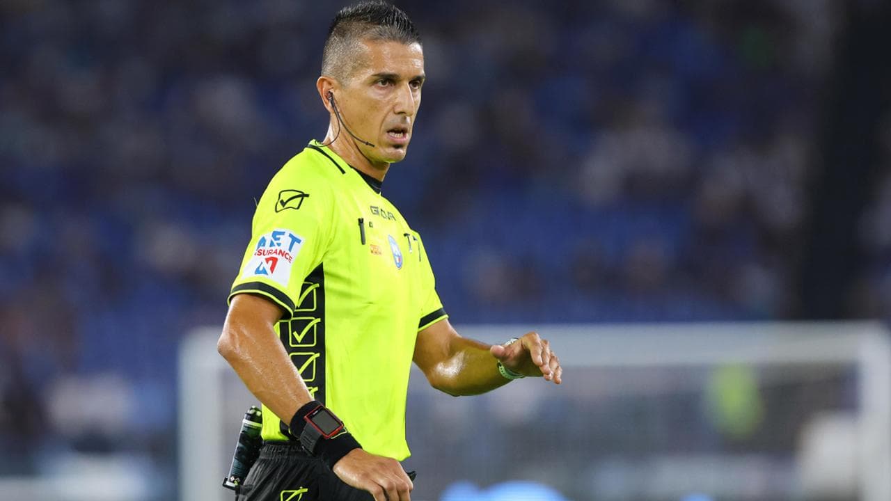 Gli arbitri della prima giornata di serie A: Marinelli per Inter-Monza, tutte le designazioni