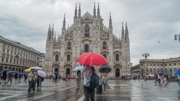 Italia divisa in due: temporali al Centro-Nord, 38 gradi al Sud
