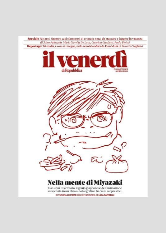 Tutti i segreti di Miyazaki nel Venerdì in edicola